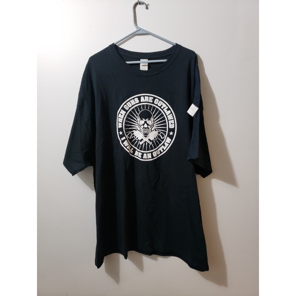 When Guns Are Outlawed New Men's Shirt 2nd Amendment Pro Gun Rights- 3XL